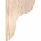 Ekena Millwork Carmel Smooth Corbel, Douglas Fir, 5 1/2"W x 10"D x 14"H COR06X10X14CAR00SDF - alternate 3